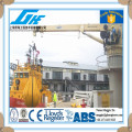 steel structure telescopic boom marine ship Crane